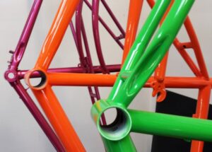 Gia công sơn tĩnh điện khung xe đạp - xe máy điện